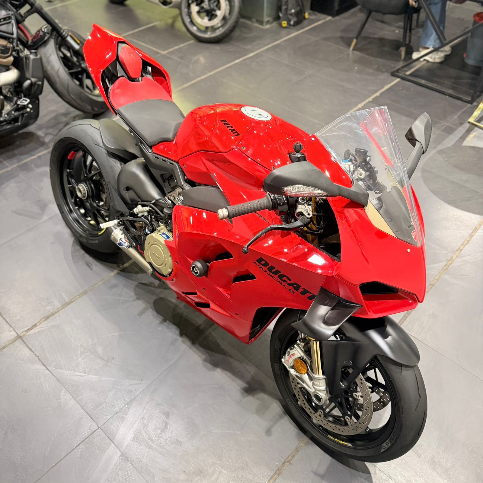 DUCATI PANIGALE V4S WITH Termignoni  Exhaust