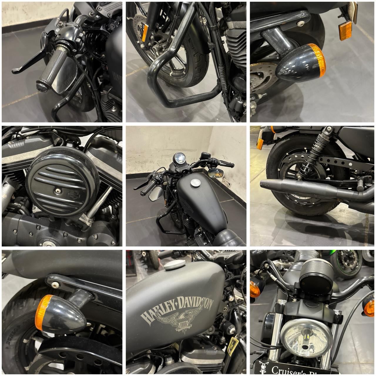 HARLEY DAVIDSON IRON 883 (BLACK)