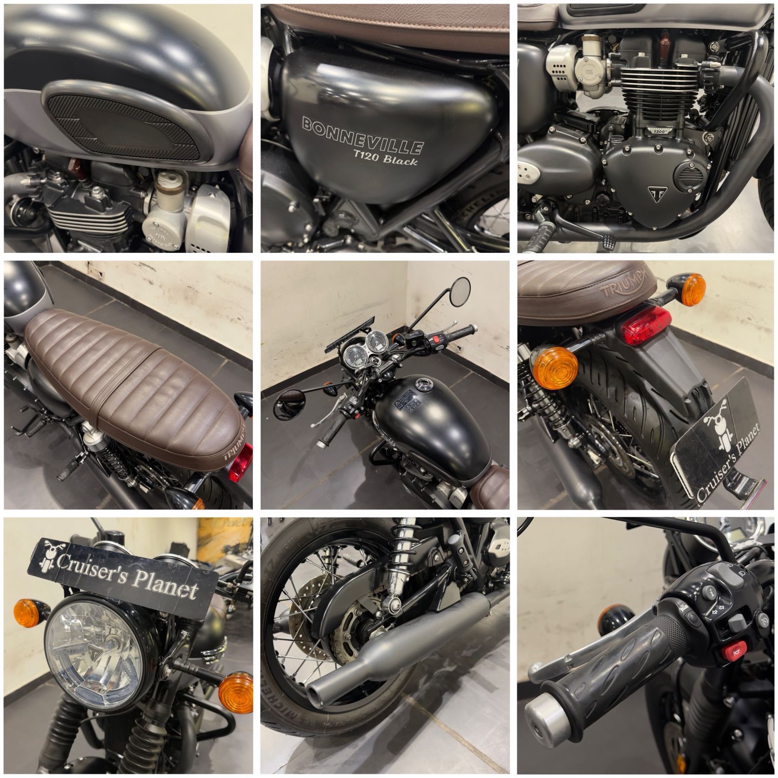 TRIUMPH BONNEVILLE T120 BLACK