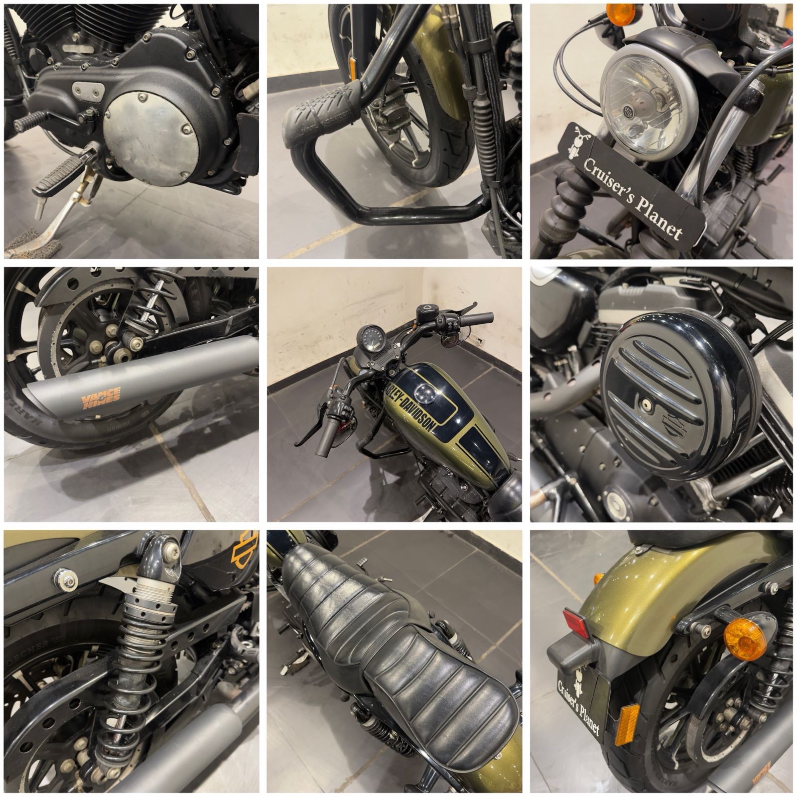 HARLEY DAVIDSON IRON 883 (OLIVE GREEN)