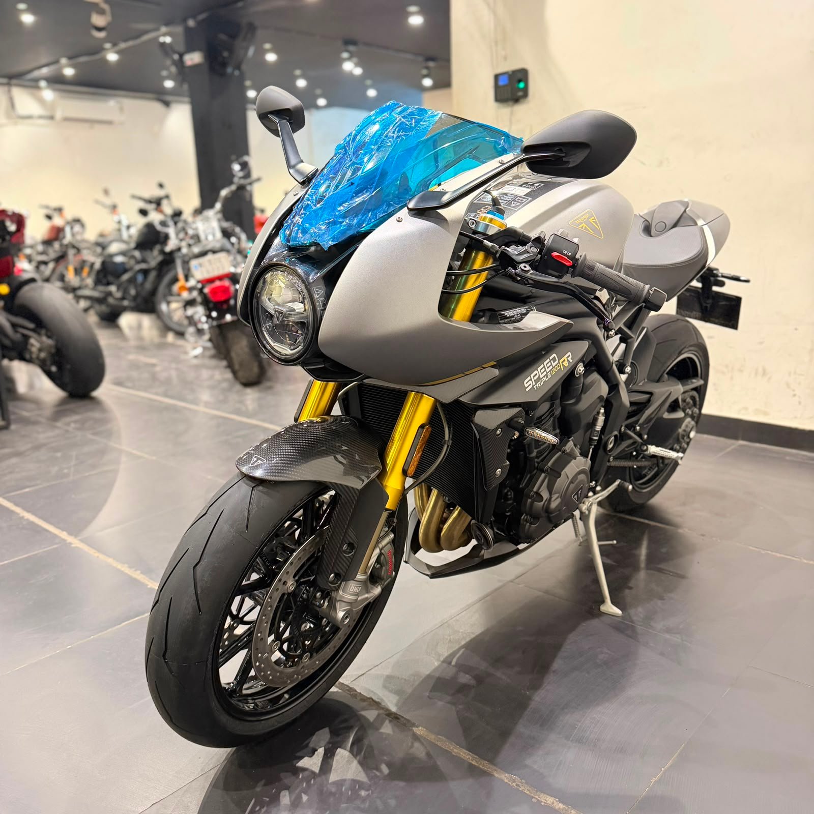 TRIUMPH SPEED TRIPLE 1200 RR BREITLING EDITION (UNREGISTERED)