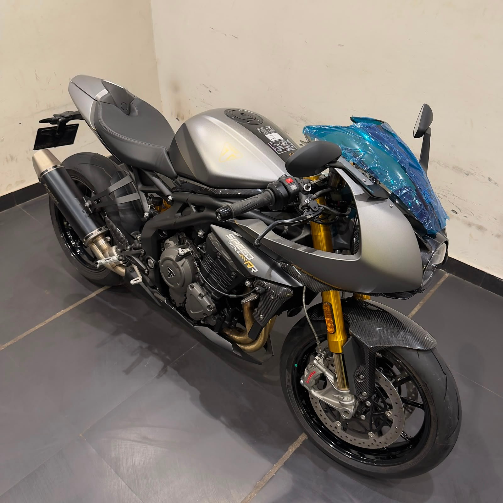 TRIUMPH SPEED TRIPLE 1200 RR BREITLING EDITION (UNREGISTERED)