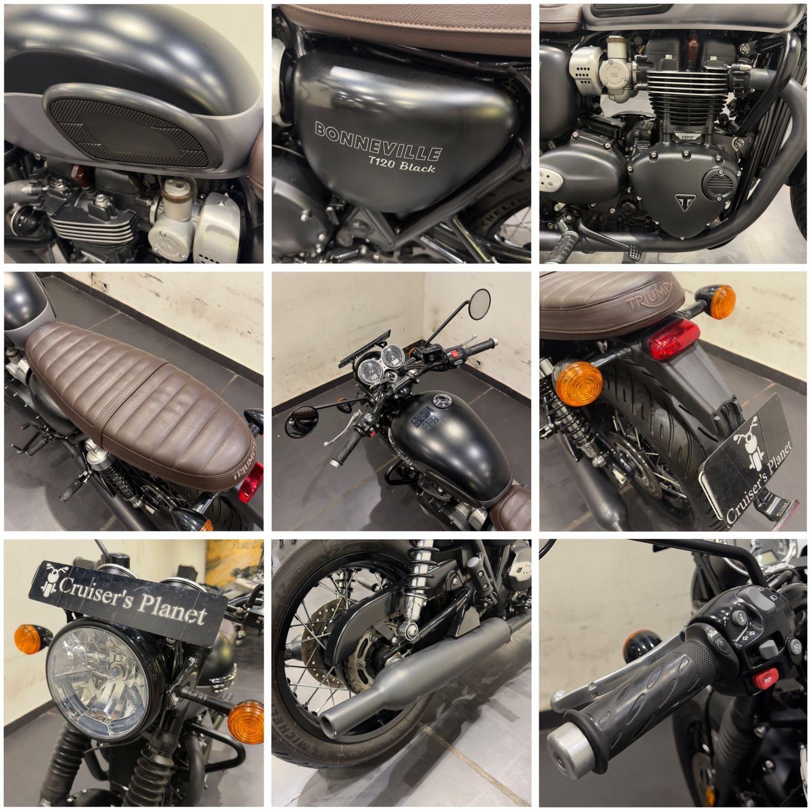TRIUMPH BONNEVILLE T120 BLACK